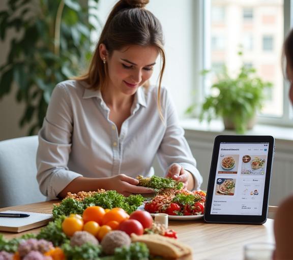 Personalised nutrition coaching and meal planning for weight management