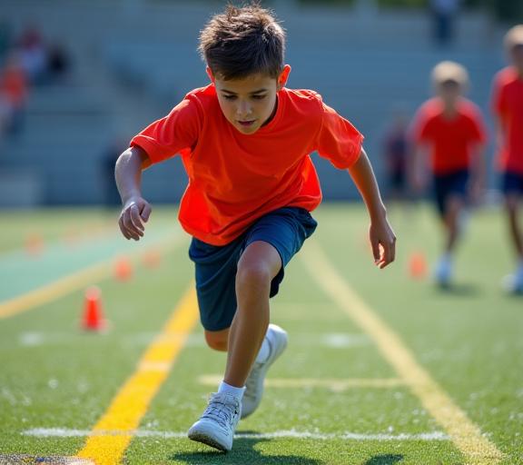 Sports-specific training and youth athlete development focusing on speed and agility